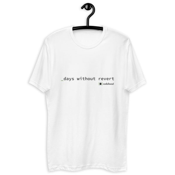 Days Without Revert T-shirt - White